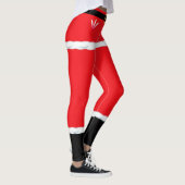 Noël Red Elf Santa Claus leggings (Droite)
