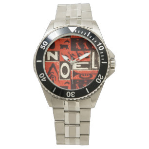 Noel Red Horloge