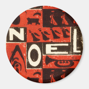 Noel Red Magneet