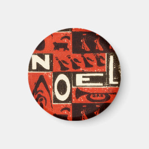 Noel Red Magneet