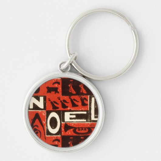 Noel Red Sleutelhanger (Voorkant)
