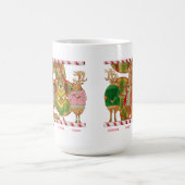 NOËL RÉINDEER Tall White Mug (Centre)
