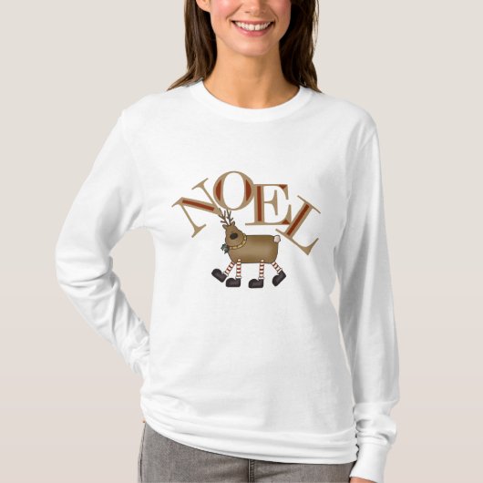 NOEL Reindeer Tshirts et cadeaux (Devant)