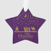 Noël religieux, Naissance de Jésus, Trois Roi (dos)