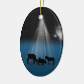 Noël, religieux, nativité, étoiles, ornement (Gauche)