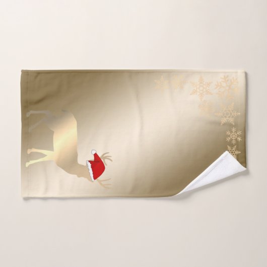 Noël Rendez-vous de Noël, Snowflakes (Serviette à main)