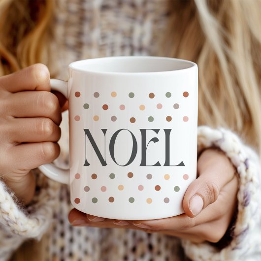 "NOEL" Retro Dotée de Mug cadeau de Noël