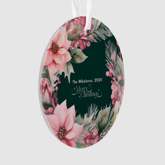 Noël rétro rose (devant)