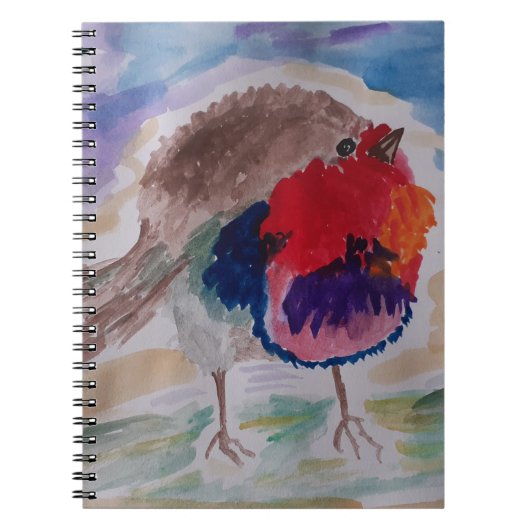 Noël Robin Carnet spiral (Devant)