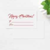 Noël rouge blanc à partir de cartes de script vier (Bureau)