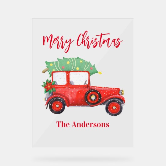 Noël Rouge Camion blanc (Recto)