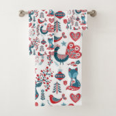 Noël Rouge et Marine Art populaire scandinave (En situation)