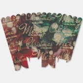 Noël Rouge Vert Golds Ballotins (Déplié)