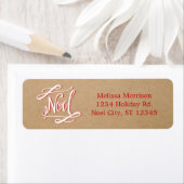 Noel Rustic  Holiday Label (Insitu)