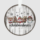 Noël rustique (devant)