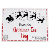Noël | Sac de réveillon de Noël personnalisé (Devant)