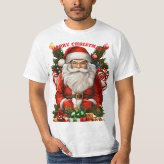 " 🎅 Noël Santa Claus T-shirt Vente | Ho tendance