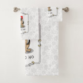 Noël Santa Hat Allemand Berger Chien mignonne (En situation)