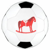 Noël scandinave Cheval Rocking (Devant)