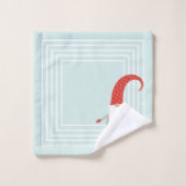 Noël scandinave Gnomes Holiday (Gant de toilette)