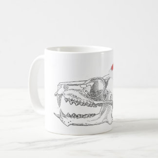 Noël Science Mug Lemur Crâne Noël