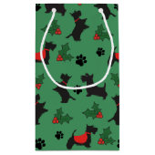 Noël Scottie Cadeau Sac de Chien vacances (Dos)