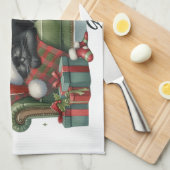 Noël Serviette à main (Quart Plié)