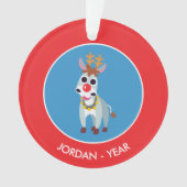 Noël Shane l'âne (devant)