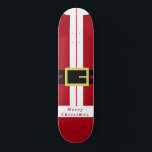 Noël Skateboard Père Noël Cadeau<br><div class="desc">Joyeux Noël - Père Noël MIGNED Design</div>