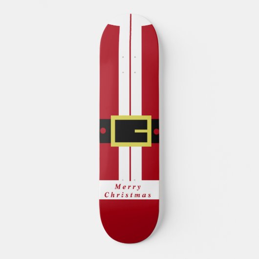 Noël Skateboard Père Noël Cadeau (Recto)