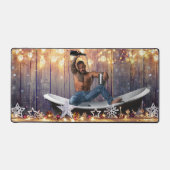 Noël SlipperyJoe en or argent étoiles lumières hum (Recto)