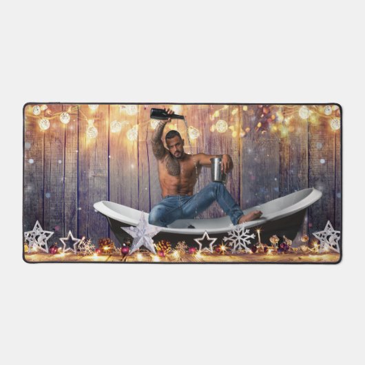 Noël SlipperyJoe en or argent étoiles lumières hum (Recto)