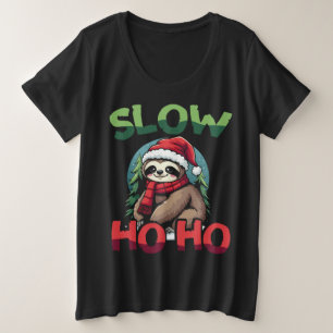Noël Sloth Lent Ho Ho Festive Conception de vacanc