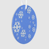 Noël Snowflake Motif - Art original (devant)