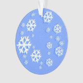 Noël Snowflake Motif - Art original (devant)