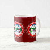 Noël Snowman Family Mug (Devant droit)