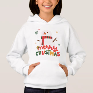 Noël Snowman Sweat - shirt à capuche