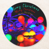 Noël sous-verre en papier (Devant)