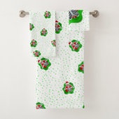 Noel Squelette brillant en forme de pointes (En situation)