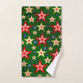 noël, star, célébration, décoration, Noël, (Serviette à main)