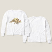 Noël Stegosaurus Funny Festive Dinosaur Elf (Motif Recto et Verso)