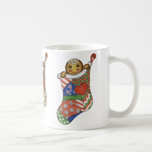 Noël Stocker pain d'épices café Mug (Droite)