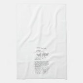 Noël Sucre biscuit Recette Serviette de cuisine (Vertical)