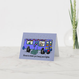 Noël sur la carte routière