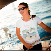 Noël sur la plage est encore Noël T-shirt