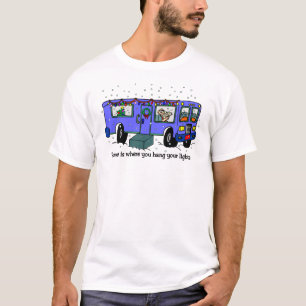 Noël sur le T-shirt de route