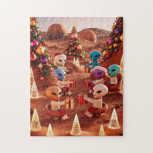 Noël sur Mars Puzzle (Vertical)