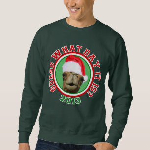 Noël sweatshirt de chameau de 2013 journées en