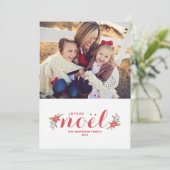 NOEL SWEET JOYEUX | CARTE PHOTO VACANCES (Debout devant)
