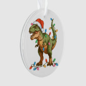 Noël T Rex Dinosaur Xmas Dino Tyrannosaurus (devant)